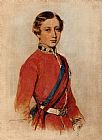 Franz Xavier Winterhalter Canvas Paintings - Albert Edward, Prince of Wales
